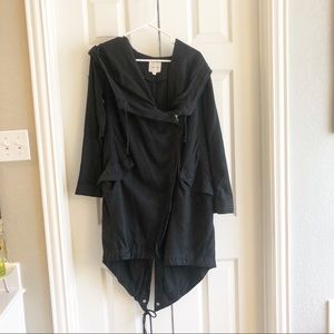 Silence+noise Asymmetrical Trench w. Hood